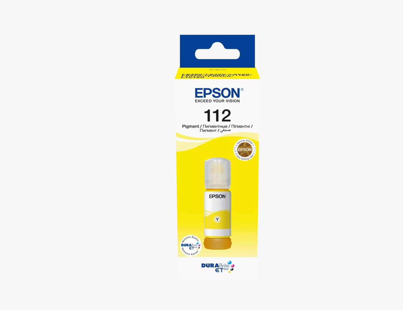 EPSON 112 YELLOW INK BOTTLE